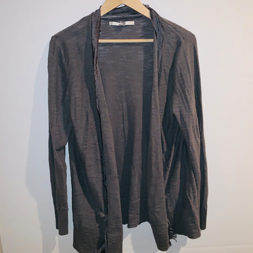 Lauren Conrad Womens Gray Sweater